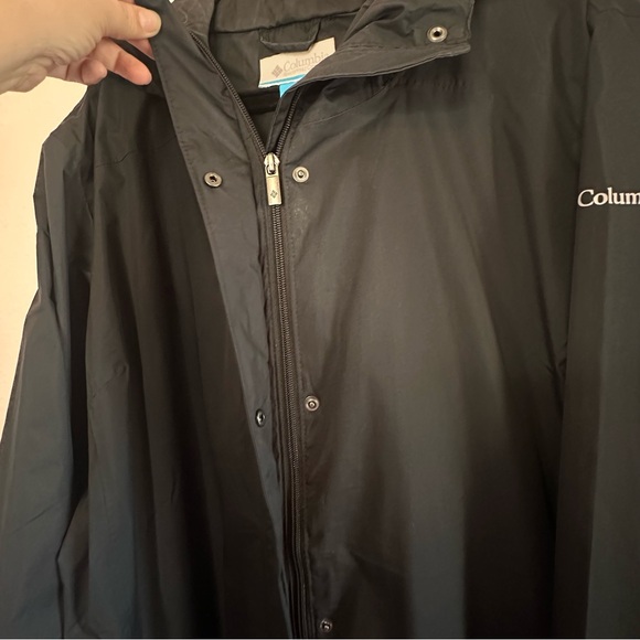 Columbia Women’s Black Omnitech Waterproof Jacket, 3X - Picture 5 of 11